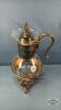 CARAFE IN SILVER PLATE STAND - 3