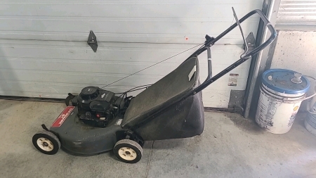 Dynamark 21in Push Lawn Mower with Bagger