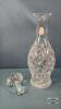 13IN GLASS DECANTER WITH STOPPER - 4