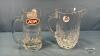 GLASS 7IN PITCHER WITH A 7IN A&W MUG - 4