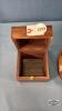 POTTERY 8IN WIDE FLOWER POT WITH UNDER PLATE - 5