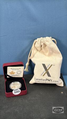 2014 $10 FINE SILVER COIN (100TH ANN. OF WW1)