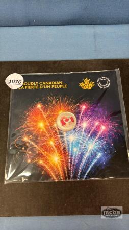 R.C.M 2017 $5 FINE SILVER COIN 99.99% PURE SILVER