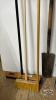 BROOM AND GARDEN TOOL LOT - 3