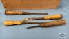 LARGE QUANTITY OF WOOD CHISELS - 2
