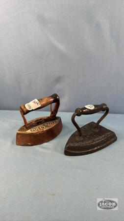 (2) FLAT IRONS