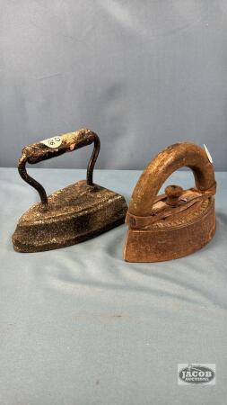 (2) FLAT IRONS
