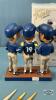 BLUE JAY TRIPLE BOBBLE HEAD SET - 4