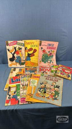 APPROX. (10) 12 AND 15 CENT COMIC BOOKS
