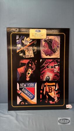 HOCKEY HALL OF FAME LEGENDS PLAQUE