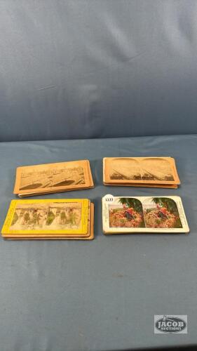 APPROX. 40 STEREO SCOPE CARDS