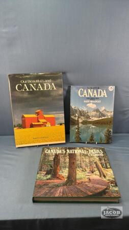 (3) HARD COVER BOOKS