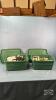 (2) SMALL RUBBERMAID ROUGHNECK TOTES