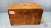 WOODEN BOX WITH CONTENTS - 5