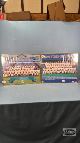 1992 AND 1993 TORONTO BLUE JAYS PICTURES