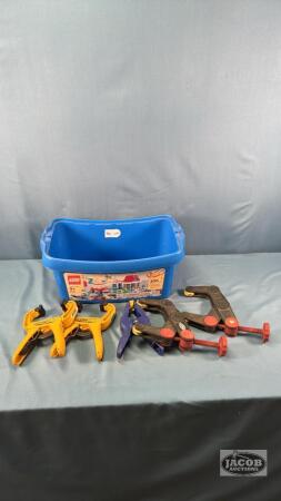 (5) HAND CLAMPS