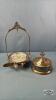 COVERED SILVER PLATE BUTTER DISH - 2