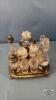 (7) BOTTLE SILVER PLATE CASTER STAND - 2