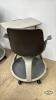 (2) ROLLING SWIVAL CHAIRS WITH SWING DESKS - 4