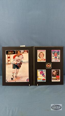 GUI LAFLEUR HOCKEY CARDS IN PHOTO FOLDER