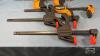 (4) 12IN QUICK GRIPS - 2