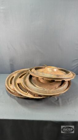 (5) MISC HUB CAPS