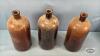 (6) AMBER BOTTLES - 5