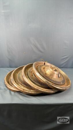 SET OF (4) CHEVY HUB CAPS