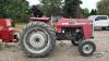 MASSEY FERGUSON 265 DIESEL TRACTOR - 6