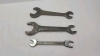 3 Double Ended Open Wrenches - 4