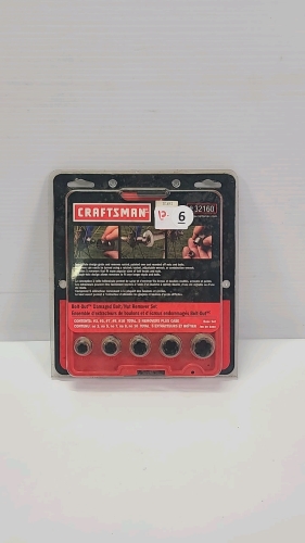 Craftsman Damaged Bolt/Nut Remover Set