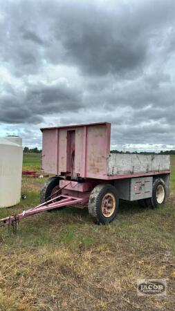 8FT X 12FT STEEL DECK WAGON