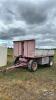 8FT X 12FT STEEL DECK WAGON