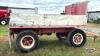 8FT X 12FT STEEL DECK WAGON - 6