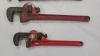 5 Steel Pipe Wrenches From 10in to 24in - 2