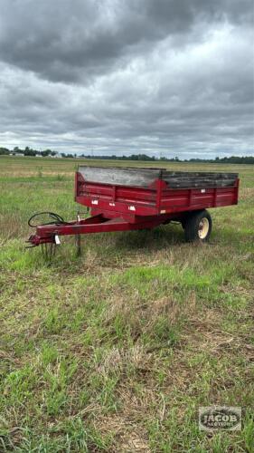JBM 10&rsquo; X 6&rsquo; SINGLE AXLE DUMP TRAILER