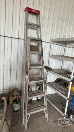 6FT AND 8FT ALUMINUM STEP LADDERS