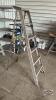 6FT AND 8FT ALUMINUM STEP LADDERS - 4