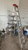 6FT AND 8FT ALUMINUM STEP LADDERS - 6