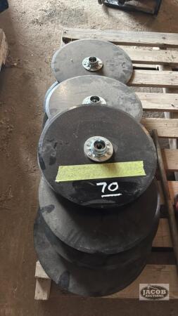 12 NEW KINZE 15IN DISCS