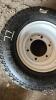CARLISLE 205/65-10 95M TIRE AND RIM - 3