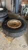 MICHELIN 11R22.5 TUBELESS TIRE ON OPEN CENTRE RIM - 2