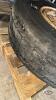 MICHELIN 11R22.5 TUBELESS TIRE ON OPEN CENTRE RIM - 4