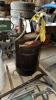 LOT OF GEAR OIL AND HAND PUMPS - 6