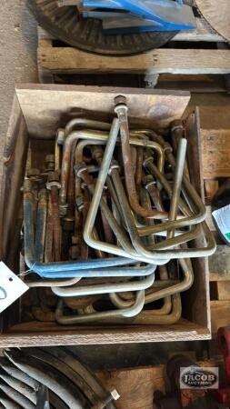 CRATE OF U-BOLTS