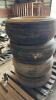 LOT OF (4) 12.5L-16SL TIRES AND RIMS