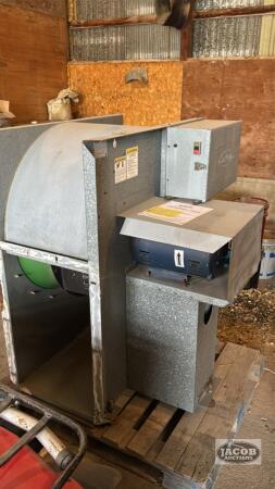 SUKUP 10HP CENTRIFUGAL BIN FAN