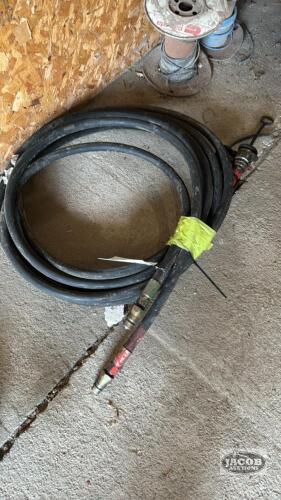 SET OF APPROX. 16FT HYDRAULIC EXTENSION HOSES