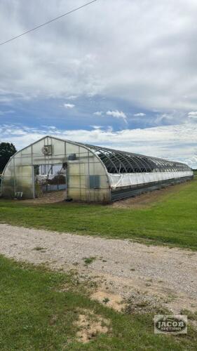 GREEN HOUSE FRAME (BUYER MUST DISASSEMBLE)