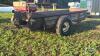 SINGLE AXLE NEW IDEA MANURE SPREADER - 4